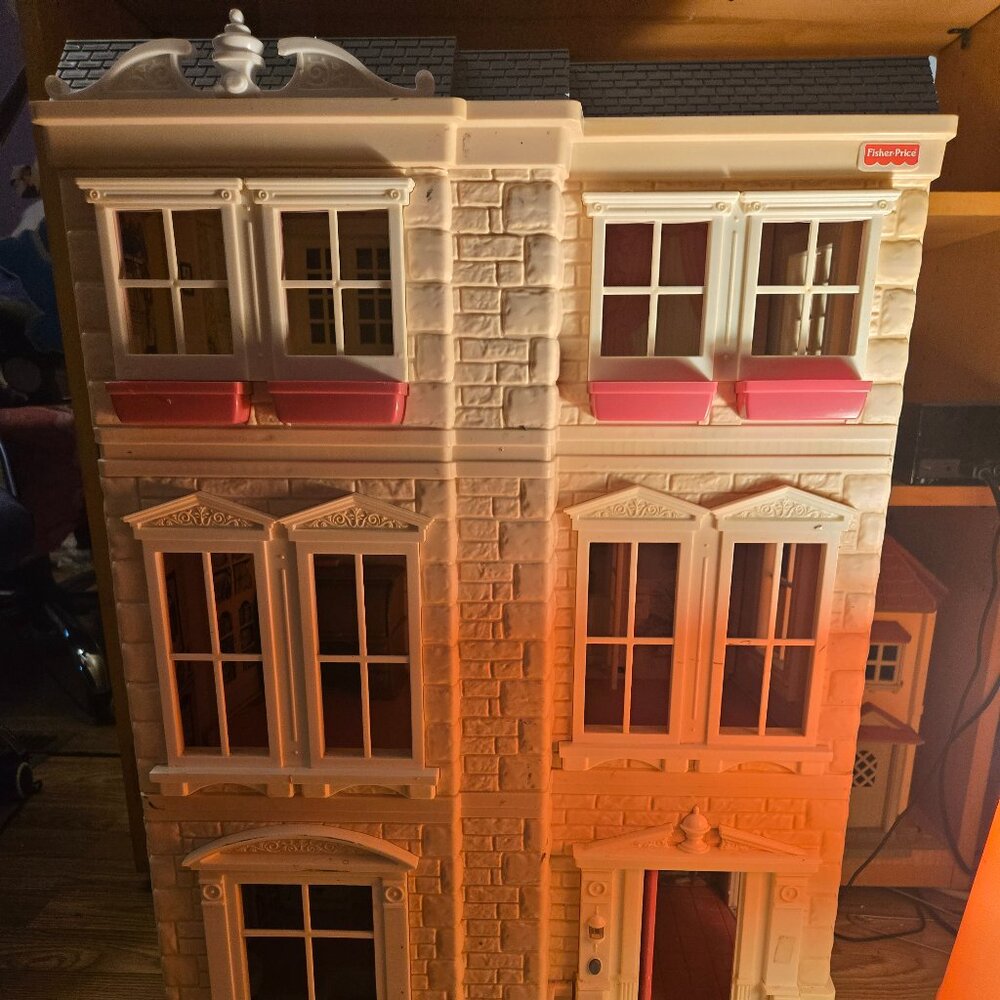 Vintage Fisher-Price Townhouse Dollhouse | As-Is